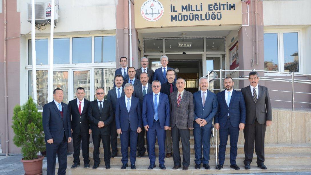 Manisa Valisi Sayın Ahmet DENİZ’den İl Müdürlüğümüze Ziyaret