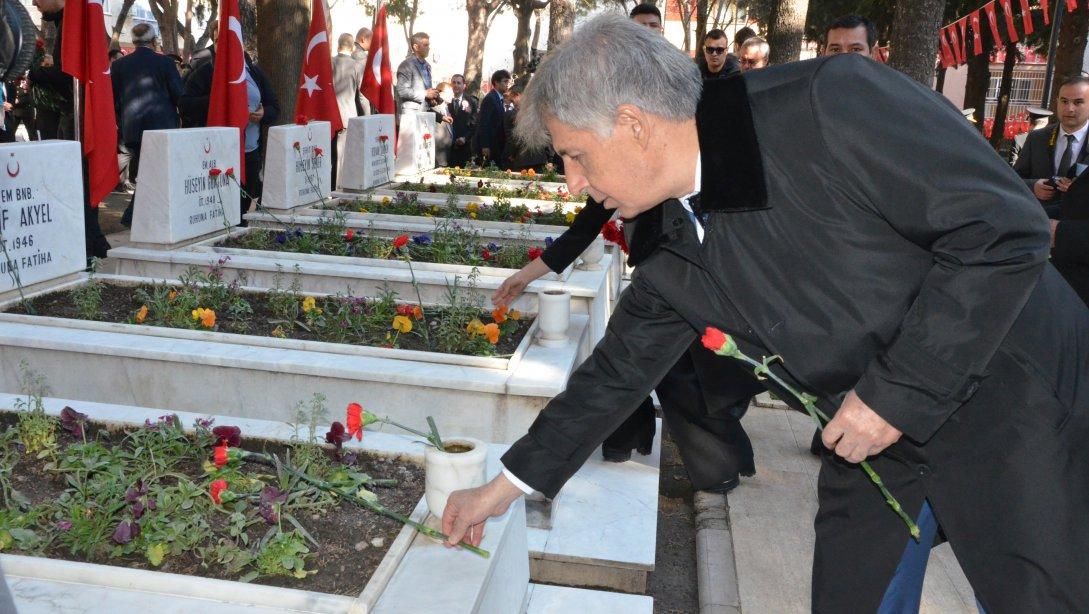 18 Mart Şehitleri Anma Günü ve Çanakkale Zaferi´nin 104´üncü Yıl Dönümünde Etkinlikler Düzenlendi