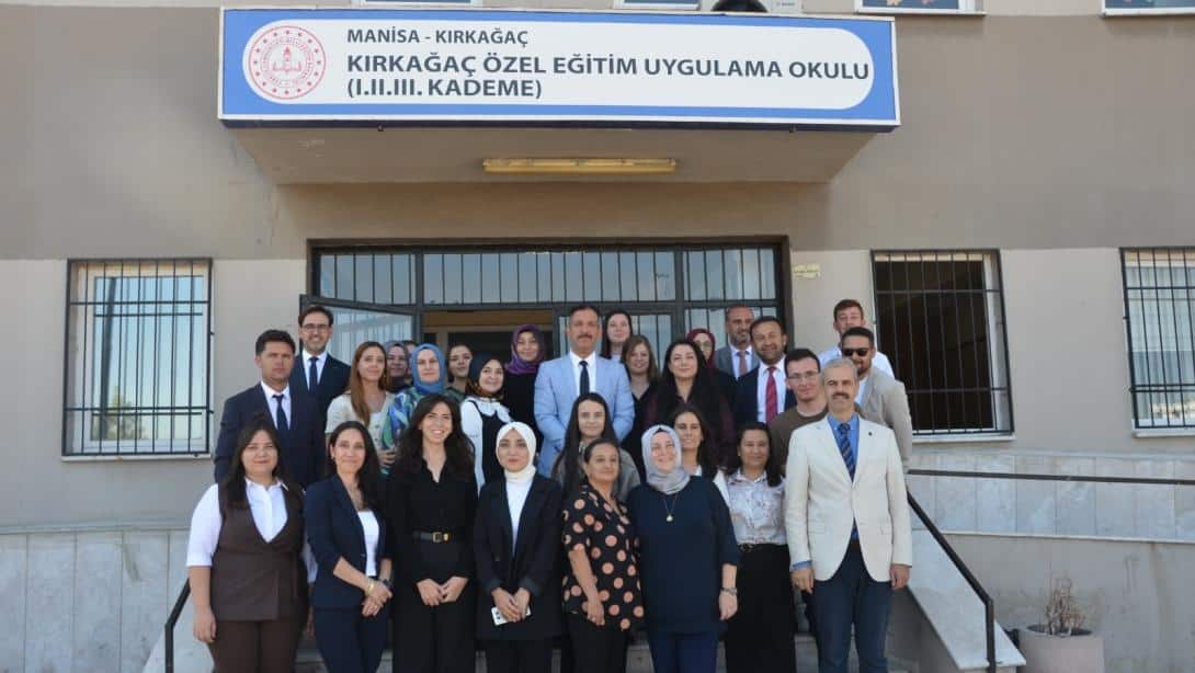 İL MİLLÎ EĞİTİM MÜDÜRÜMÜZ KIRKAĞAÇ İLÇEMİZE BİR DİZİ ZİYARET GERÇEKLEŞTİRDİ